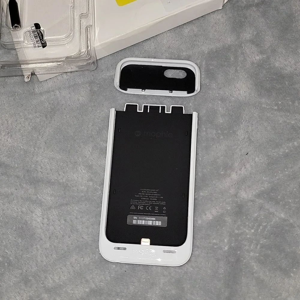 New Mophie Juice Pack Air iPhone 6/6s White External Rechargeable Battery Case